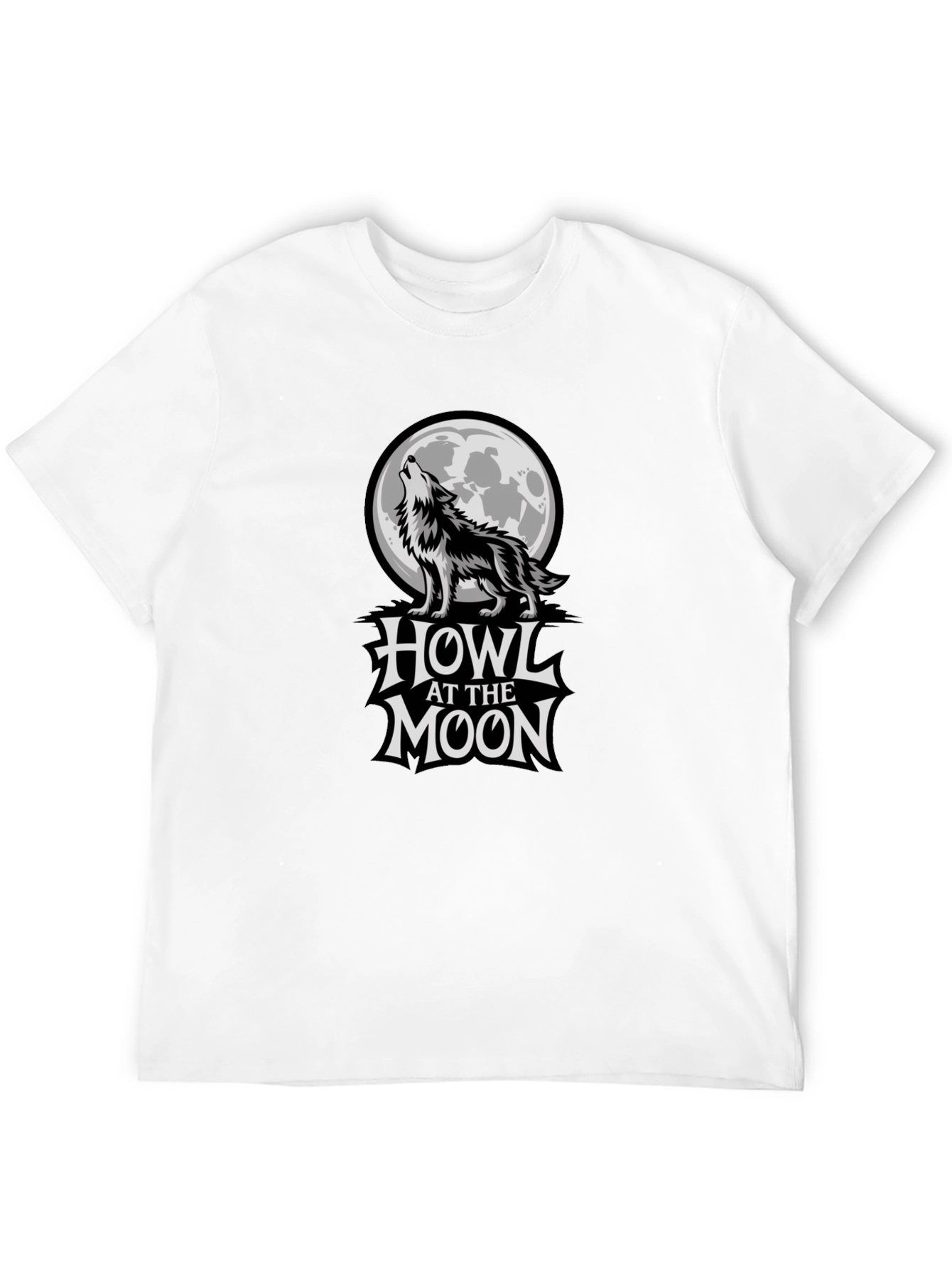 Howl at the Moon Black Graphic Tee