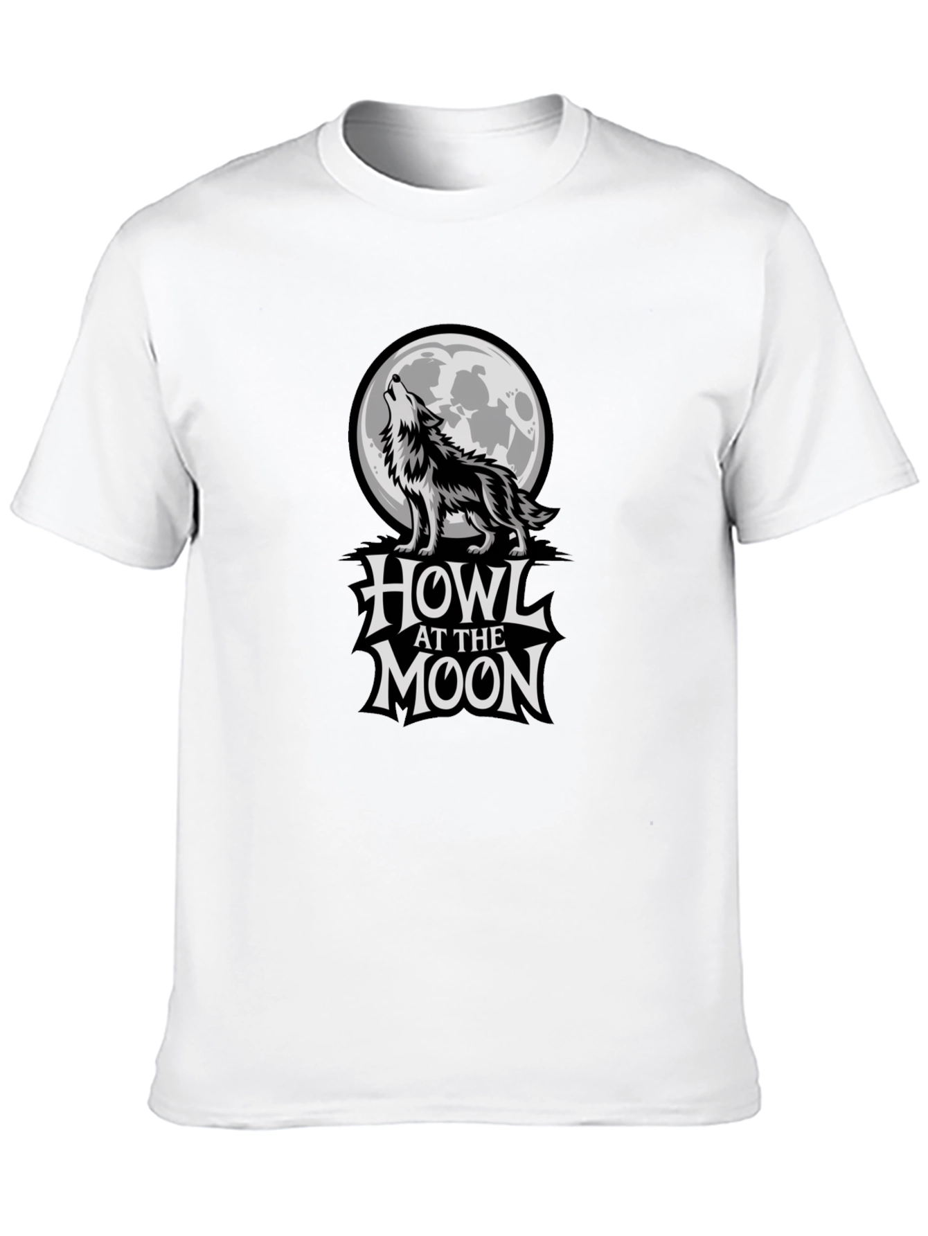Howl at the Moon Black Graphic Tee