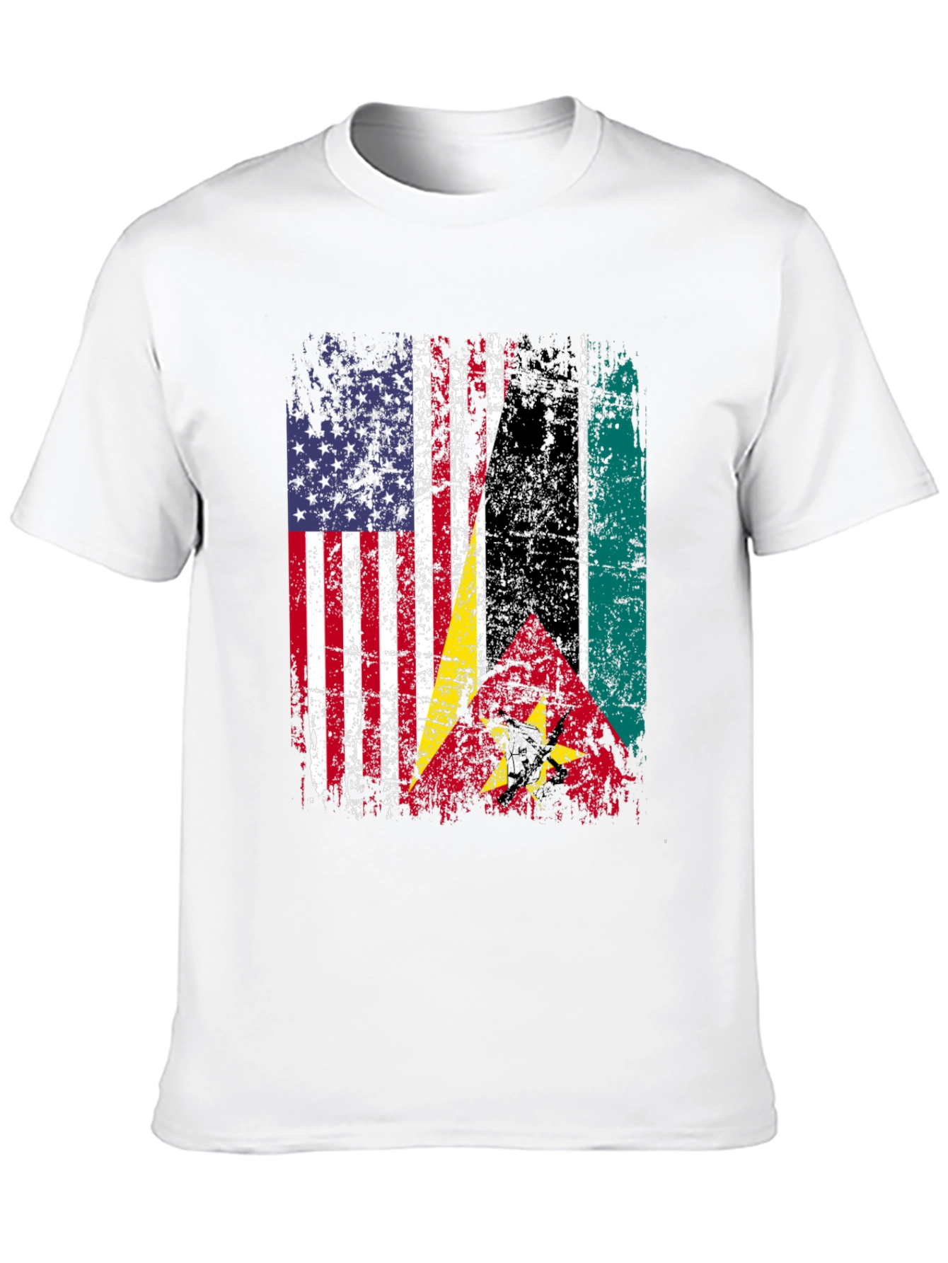 USA Grenada Flag Graphic T-Shirt