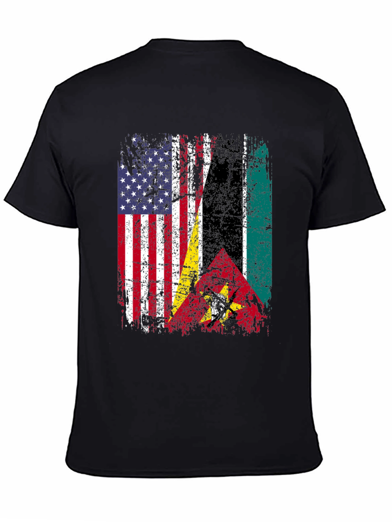 USA Grenada Flag Graphic T-Shirt