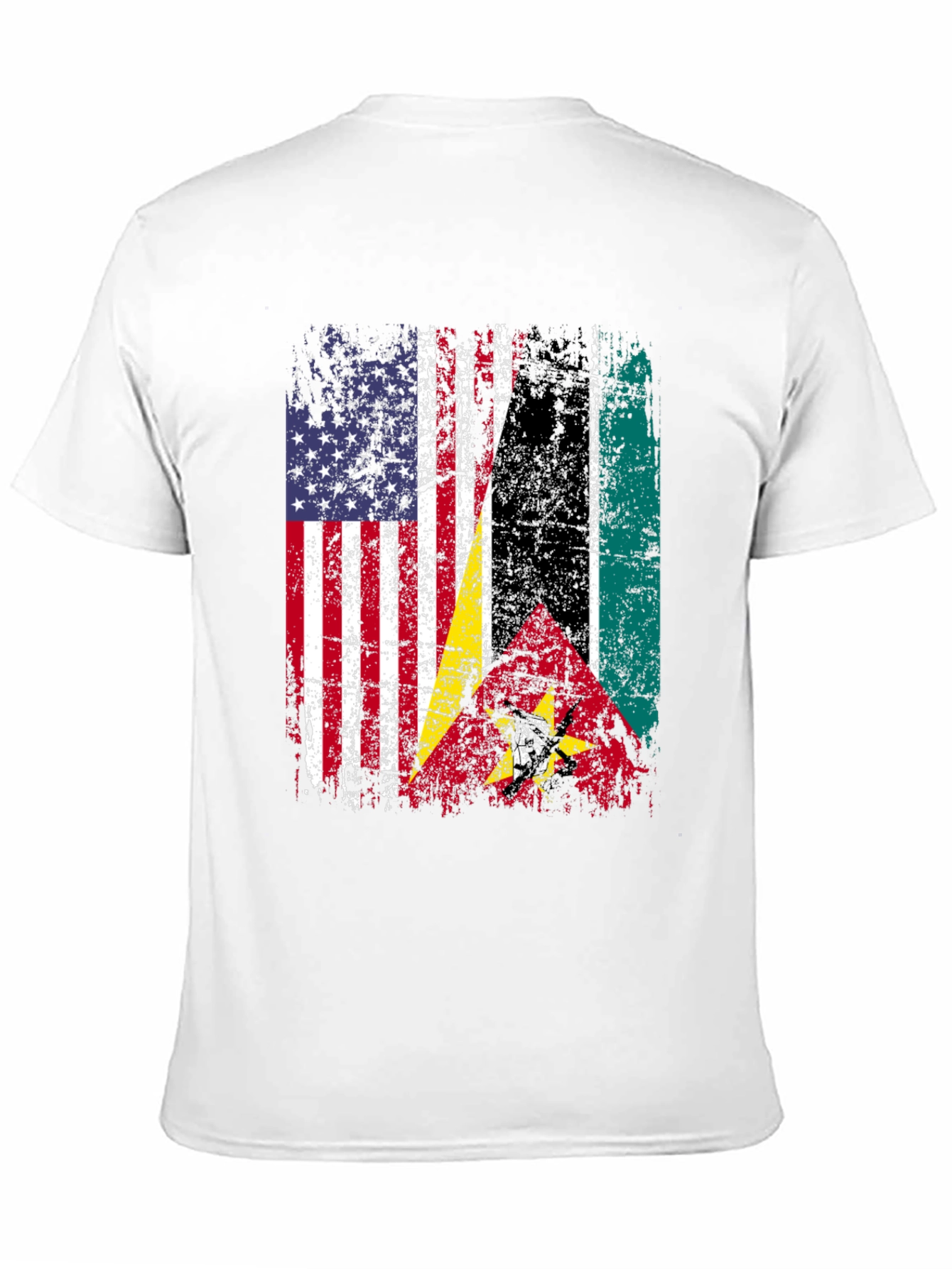 USA Grenada Flag Graphic T-Shirt