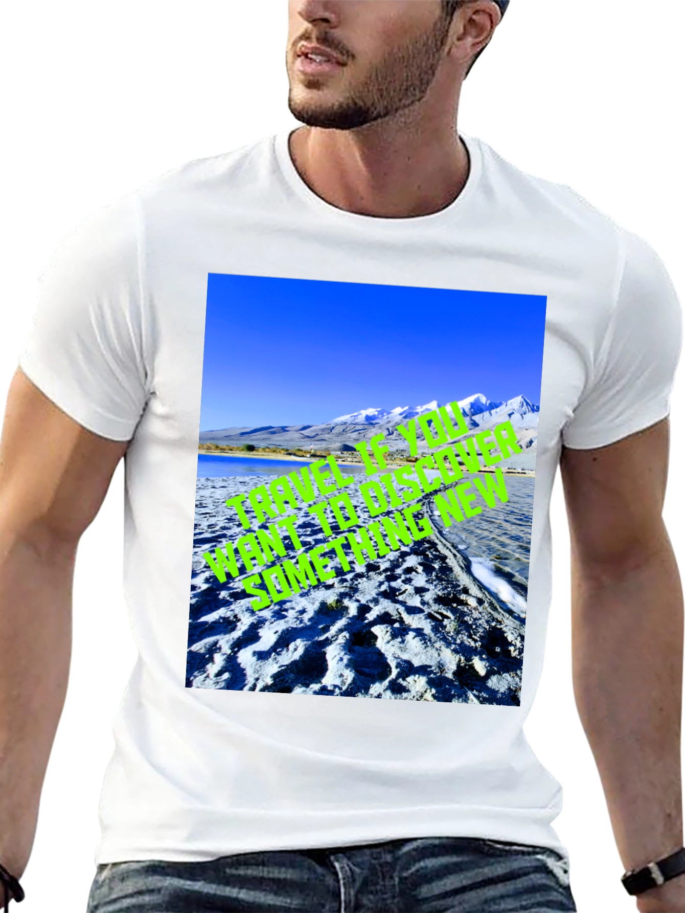Travel Graphic T-Shirt - Discover New
