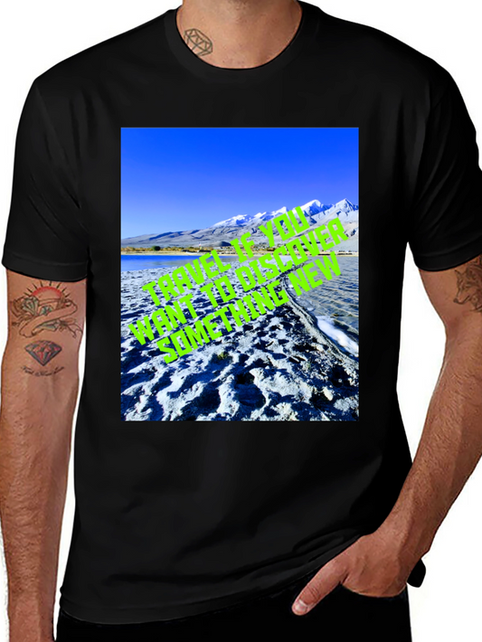 Travel Graphic T-Shirt - Discover New