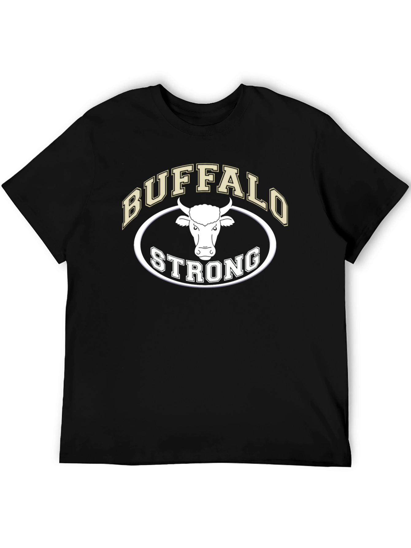 Buffalo Strong Graphic T-Shirt - Black