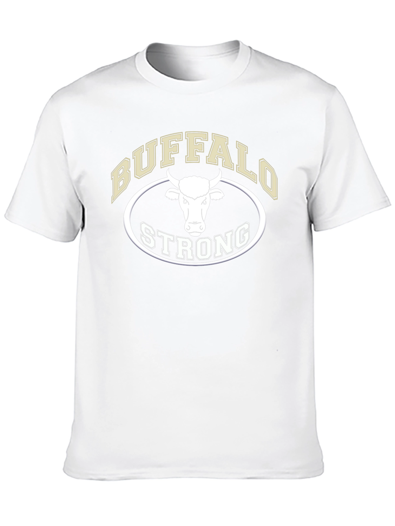 Buffalo Strong Graphic T-Shirt - Black
