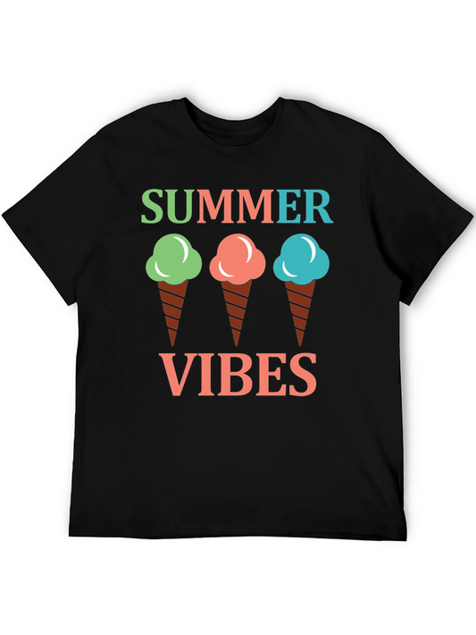 Summer Vibes Ice Cream Graphic Tee