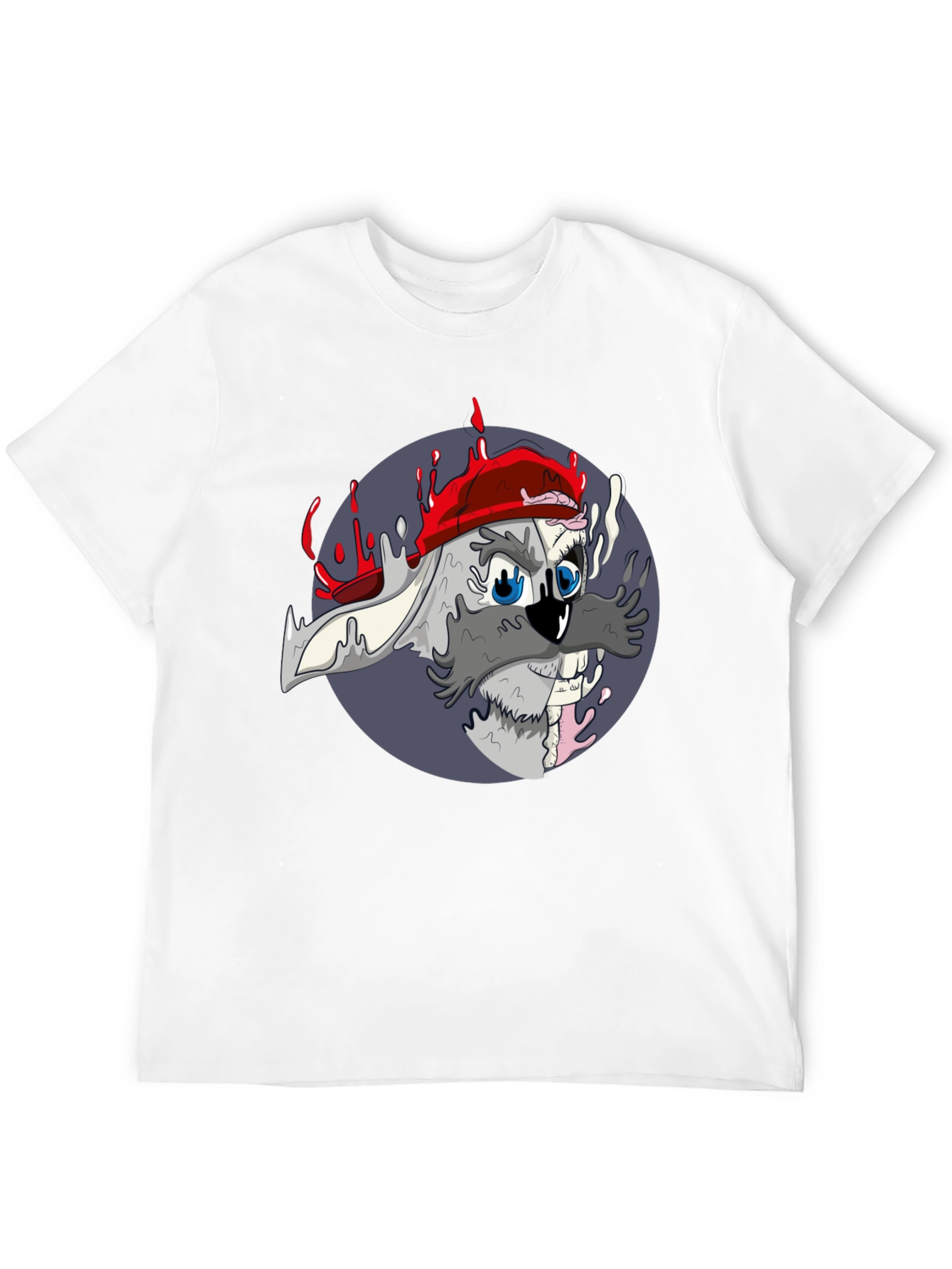 Cool Cartoon Rabbit Graphic Tee