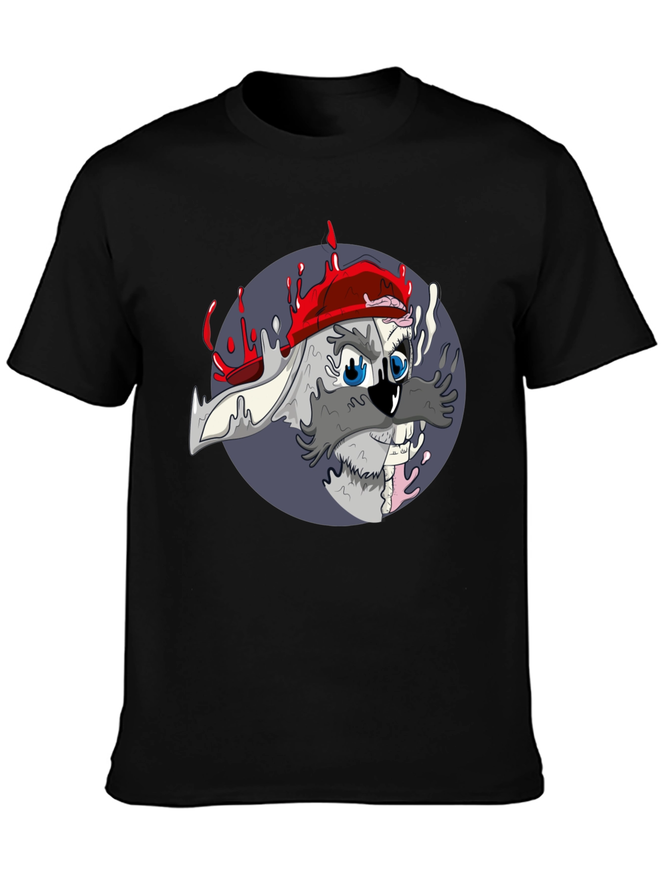 Cool Cartoon Rabbit Graphic Tee