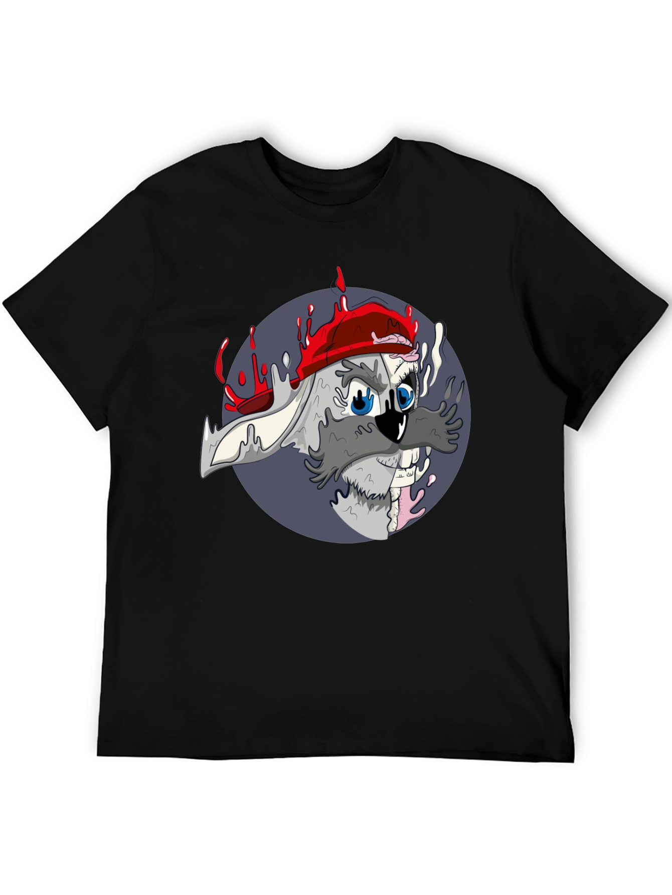 Cool Cartoon Rabbit Graphic Tee