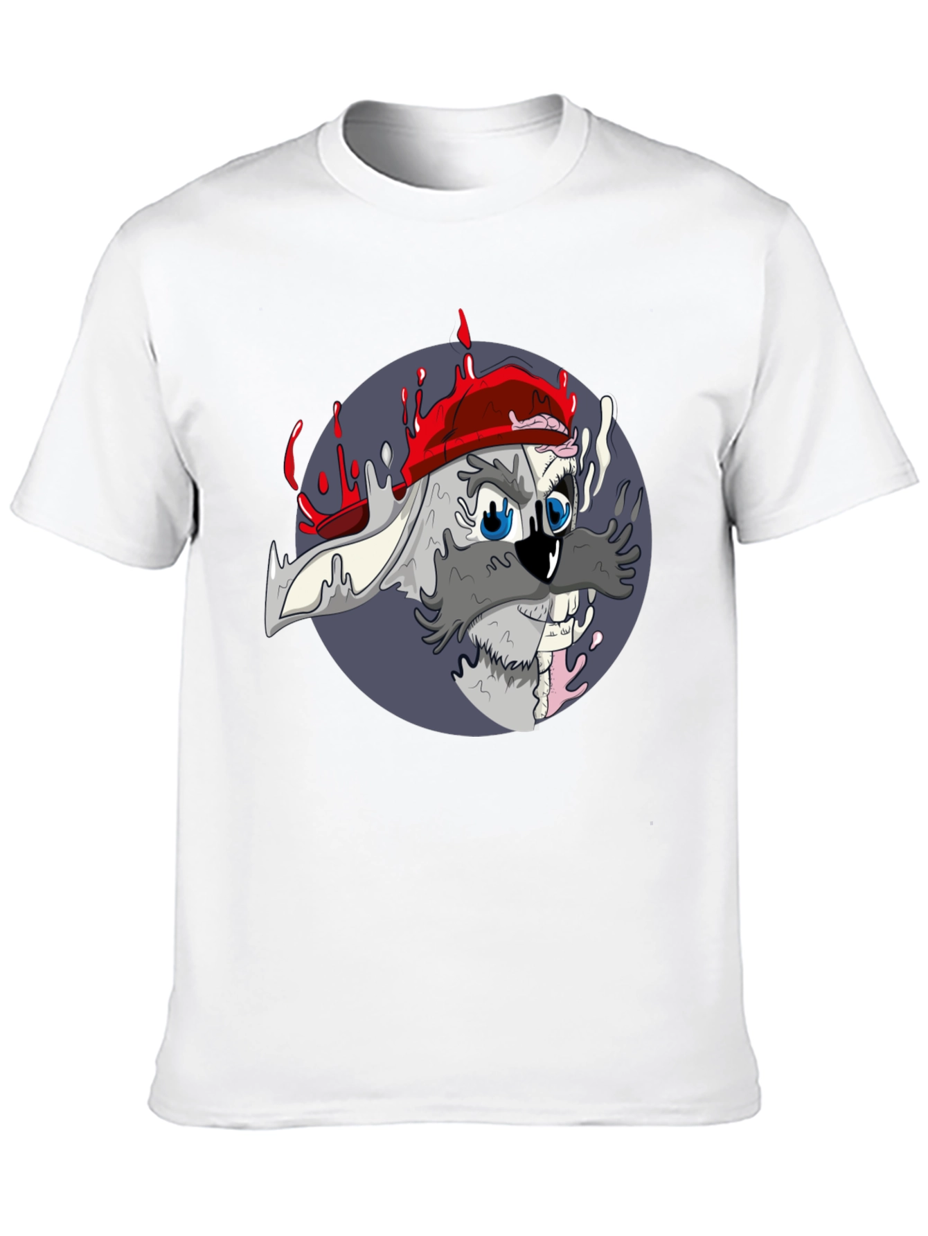 Cool Cartoon Rabbit Graphic Tee