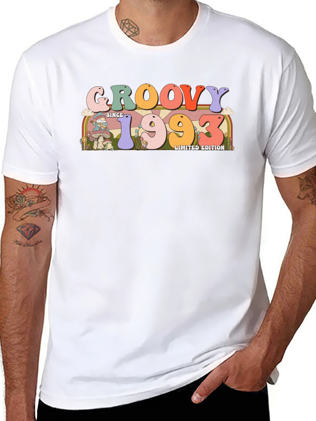 Groovy Since 1993 Limited Edition Black Tee