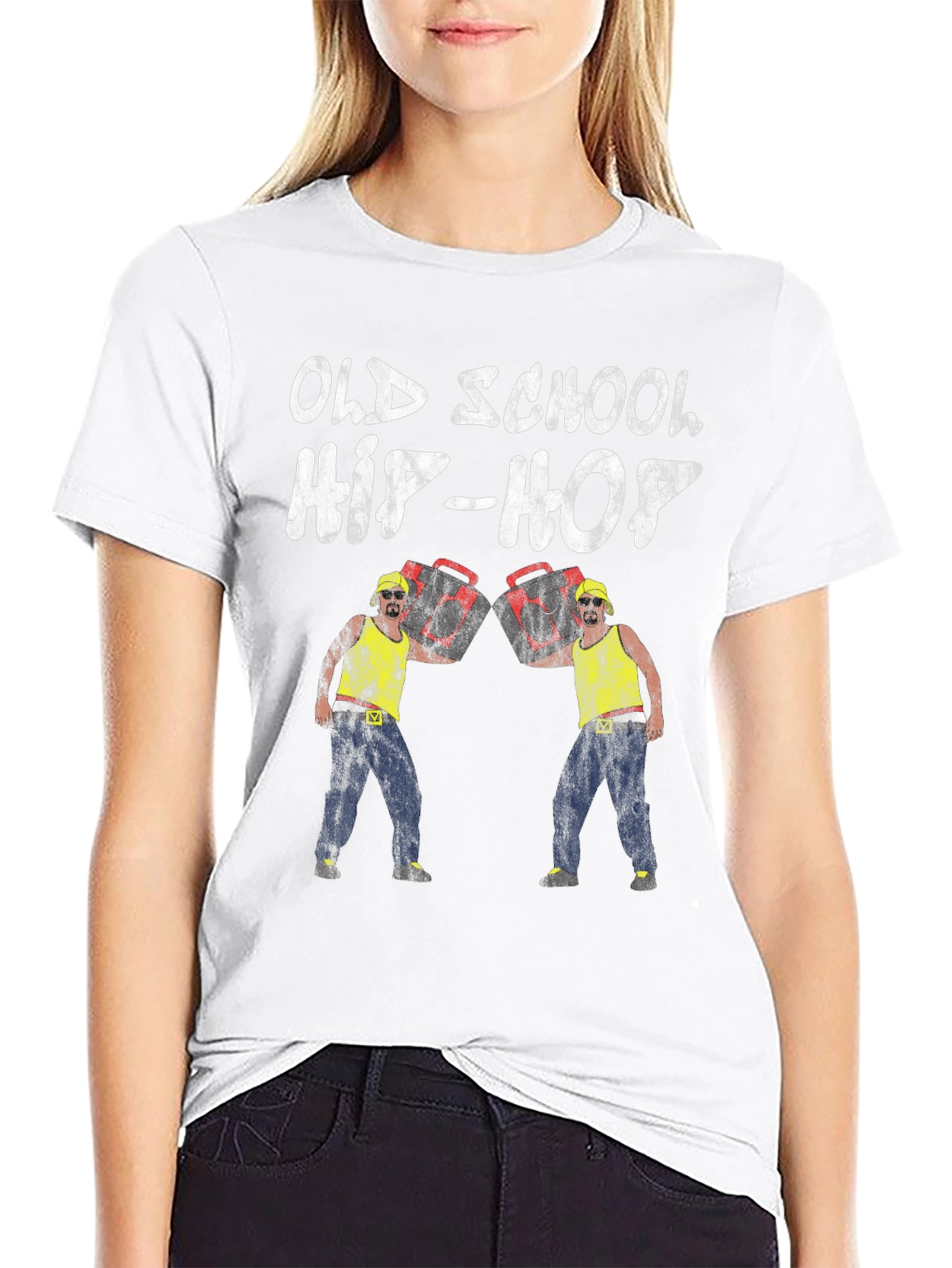 Old School Hip-Hop Graphic T-Shirt