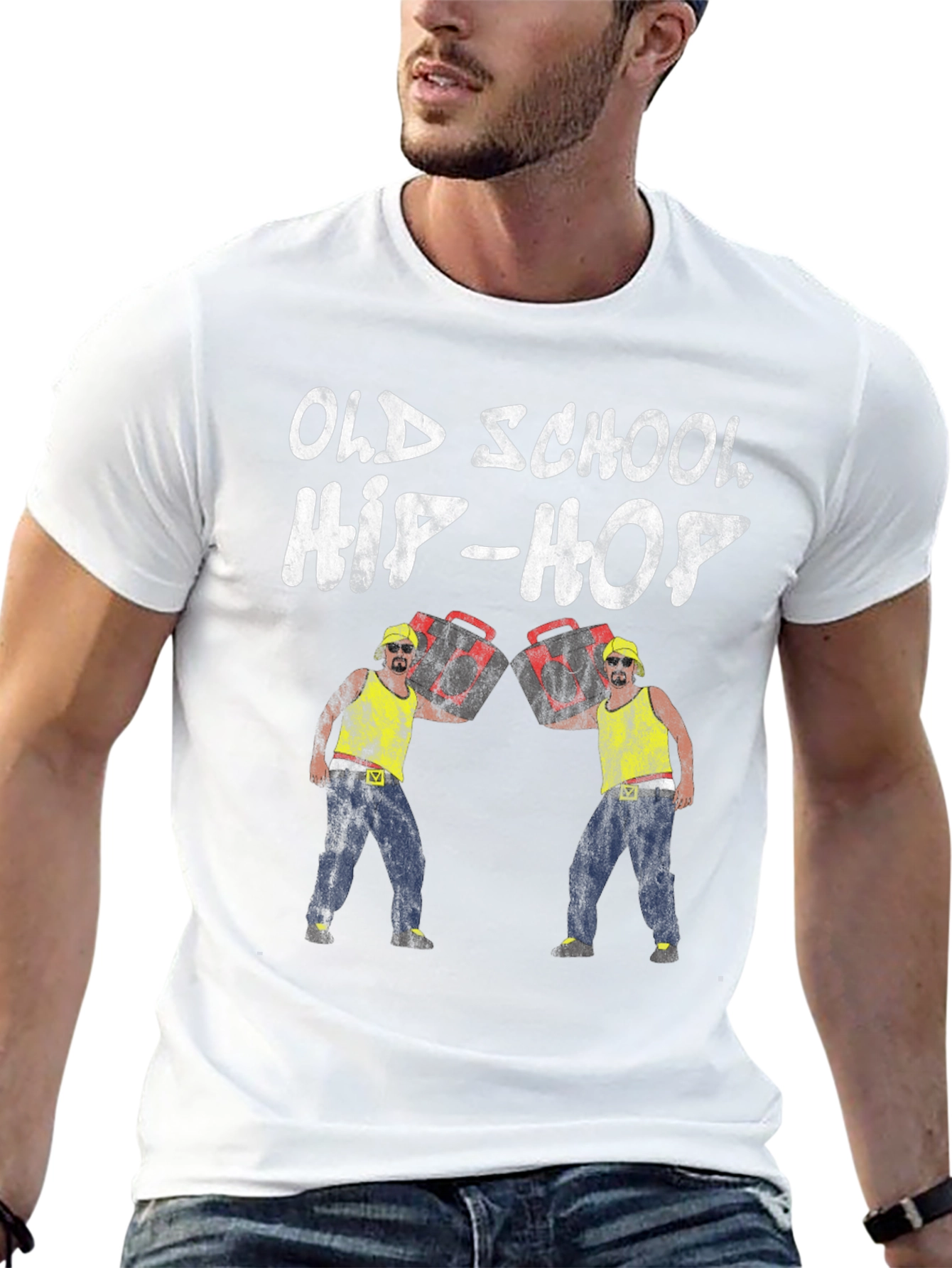 Old School Hip-Hop Graphic T-Shirt