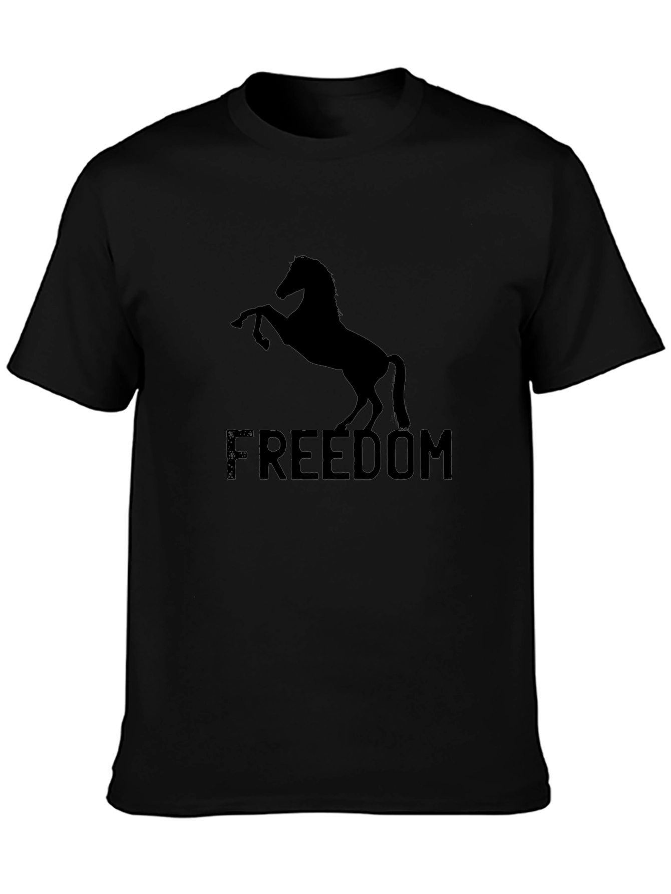 Freedom Horse Graphic T-Shirt
