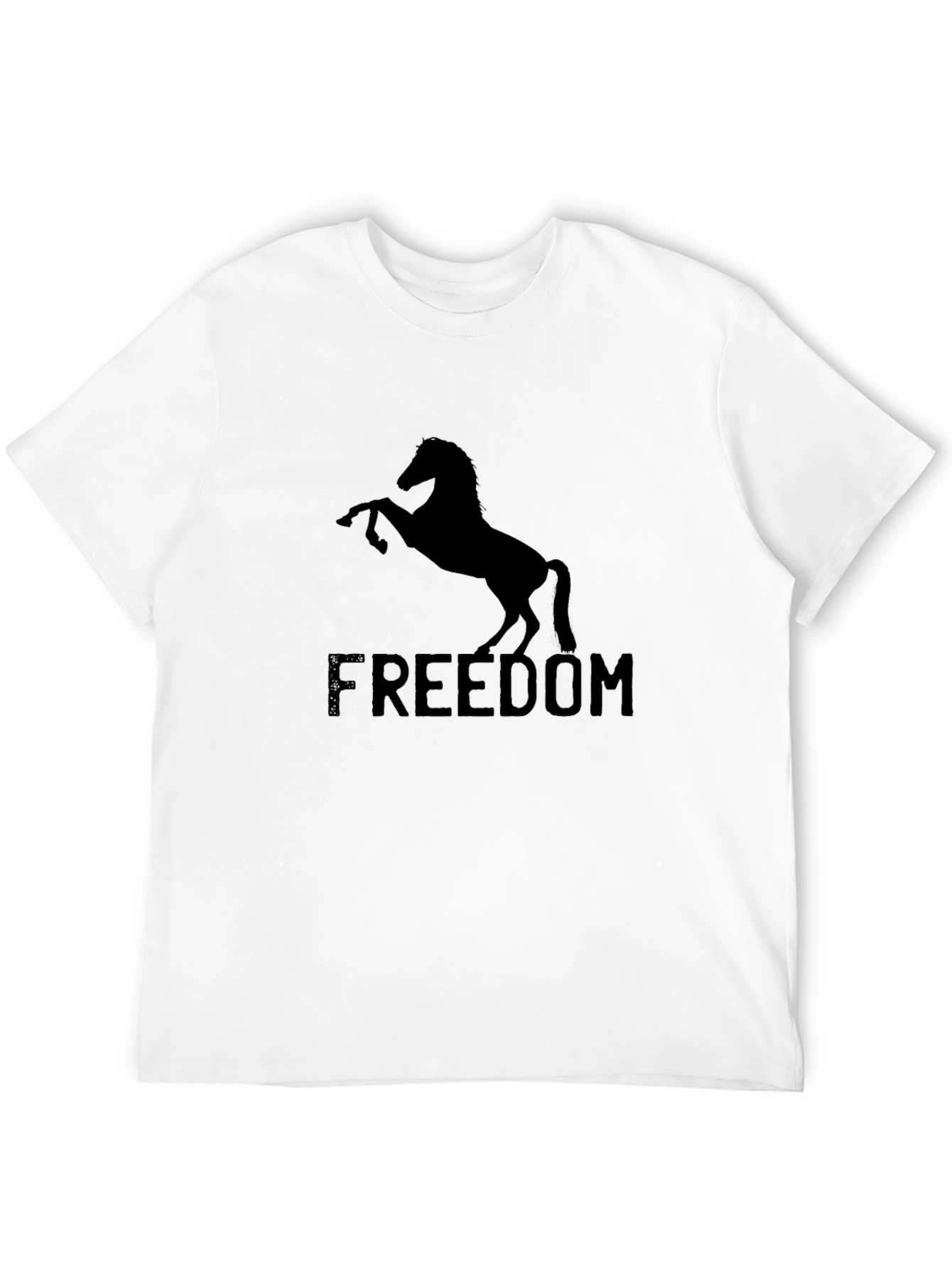 Freedom Horse Graphic T-Shirt