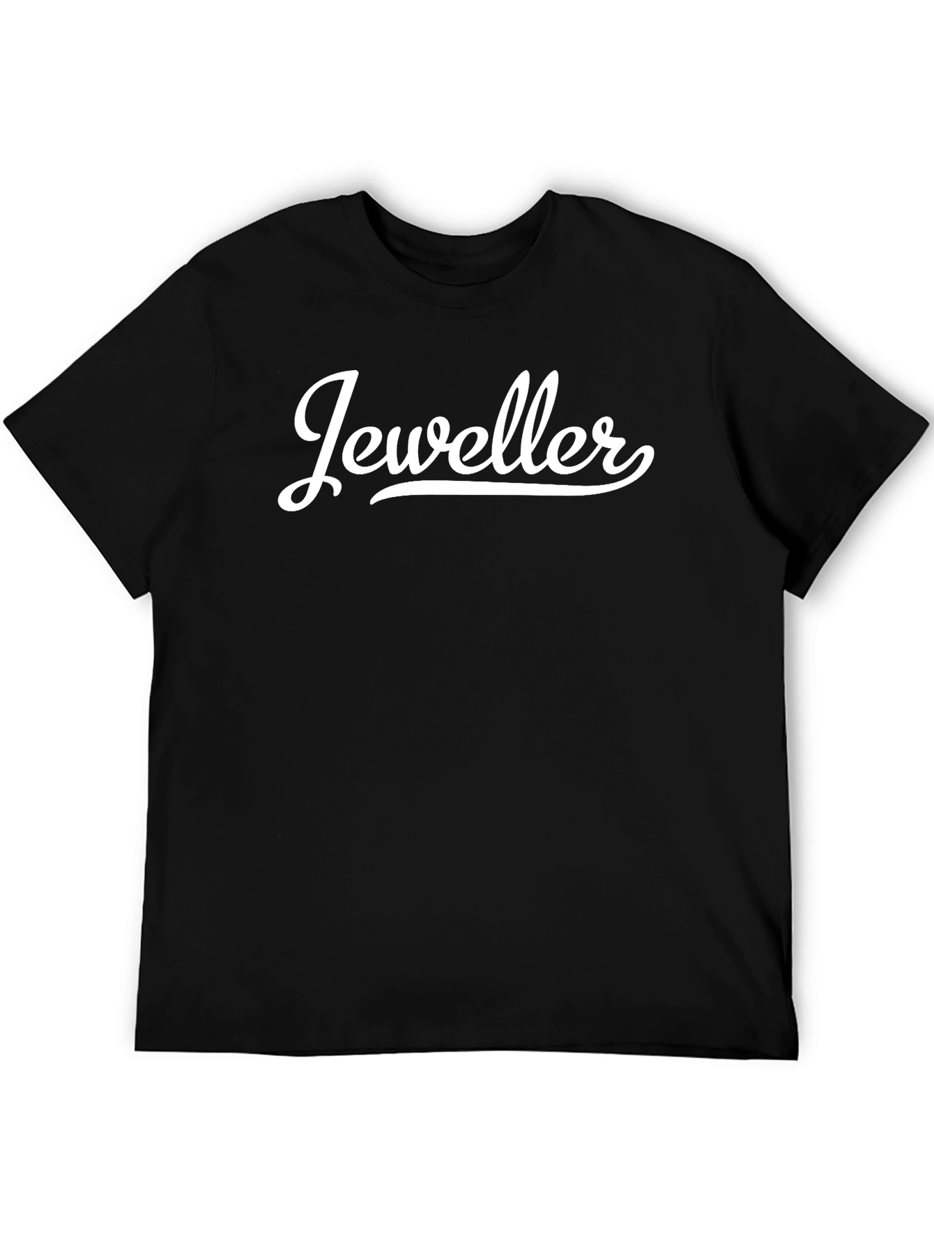 Jeweller Graphic Print Black T-Shirt