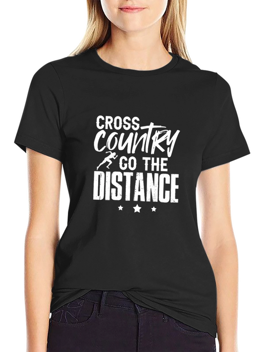 Cross Country Running T-Shirt - Go The Distance