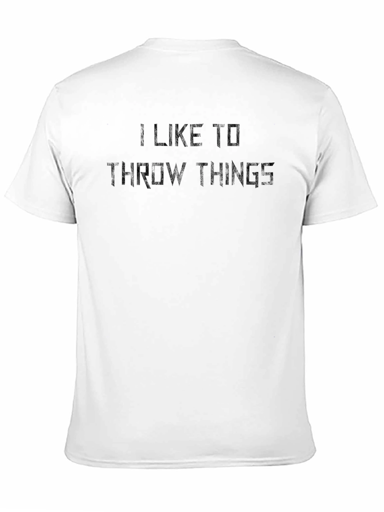 I Like to Throw Things Graphic Tee
