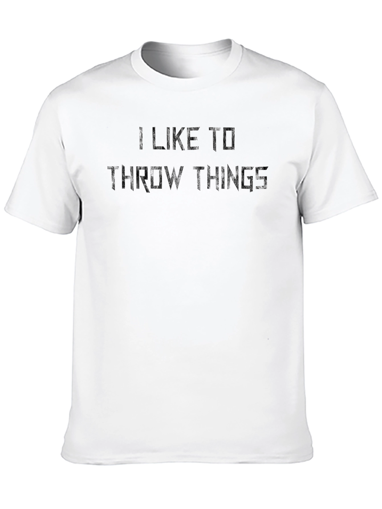 I Like to Throw Things Graphic Tee