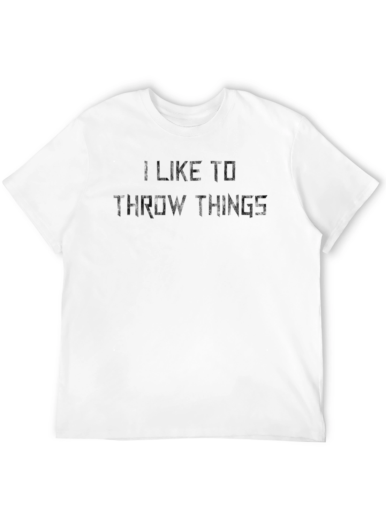 I Like to Throw Things Graphic Tee