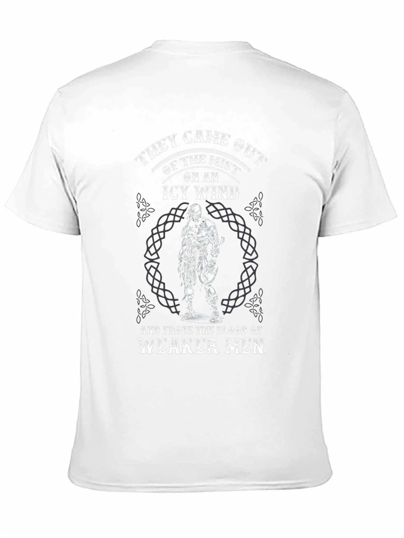 Viking Warrior T-Shirt - Icy Wind Graphic Tee