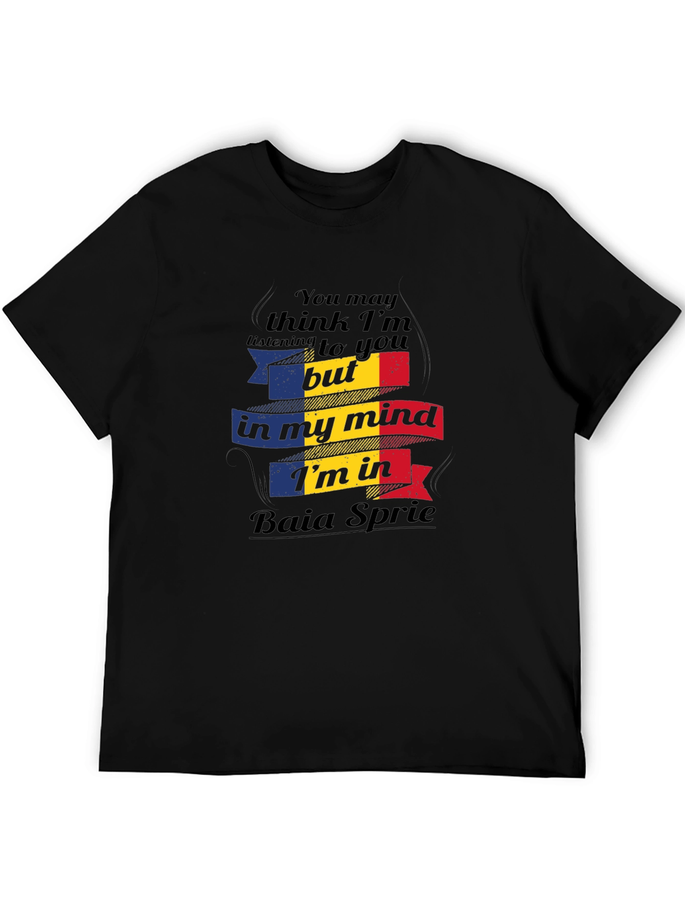 Baia Sprie Mind T-Shirt - Novelty Graphic Tee