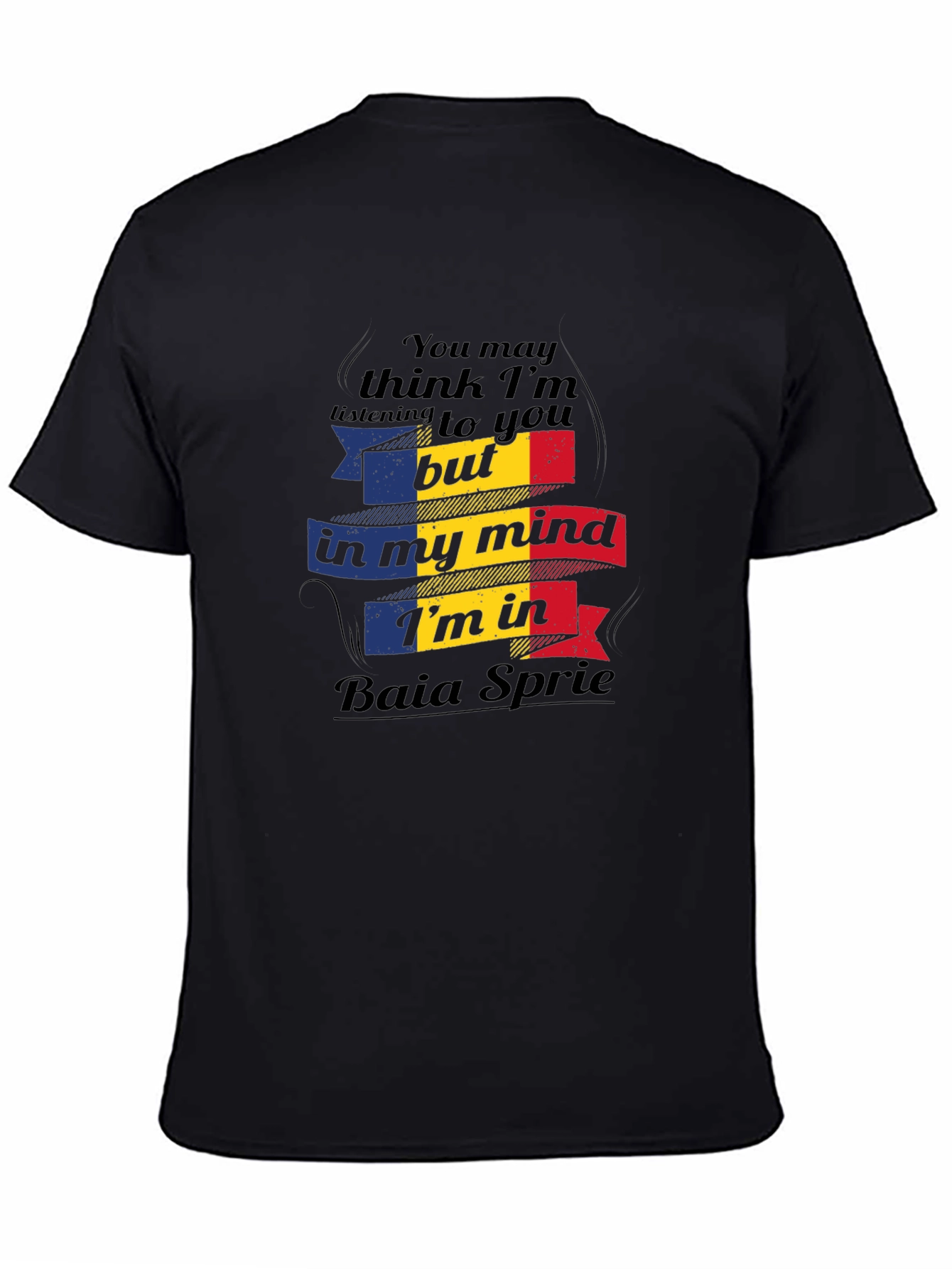 Baia Sprie Mind T-Shirt - Novelty Graphic Tee
