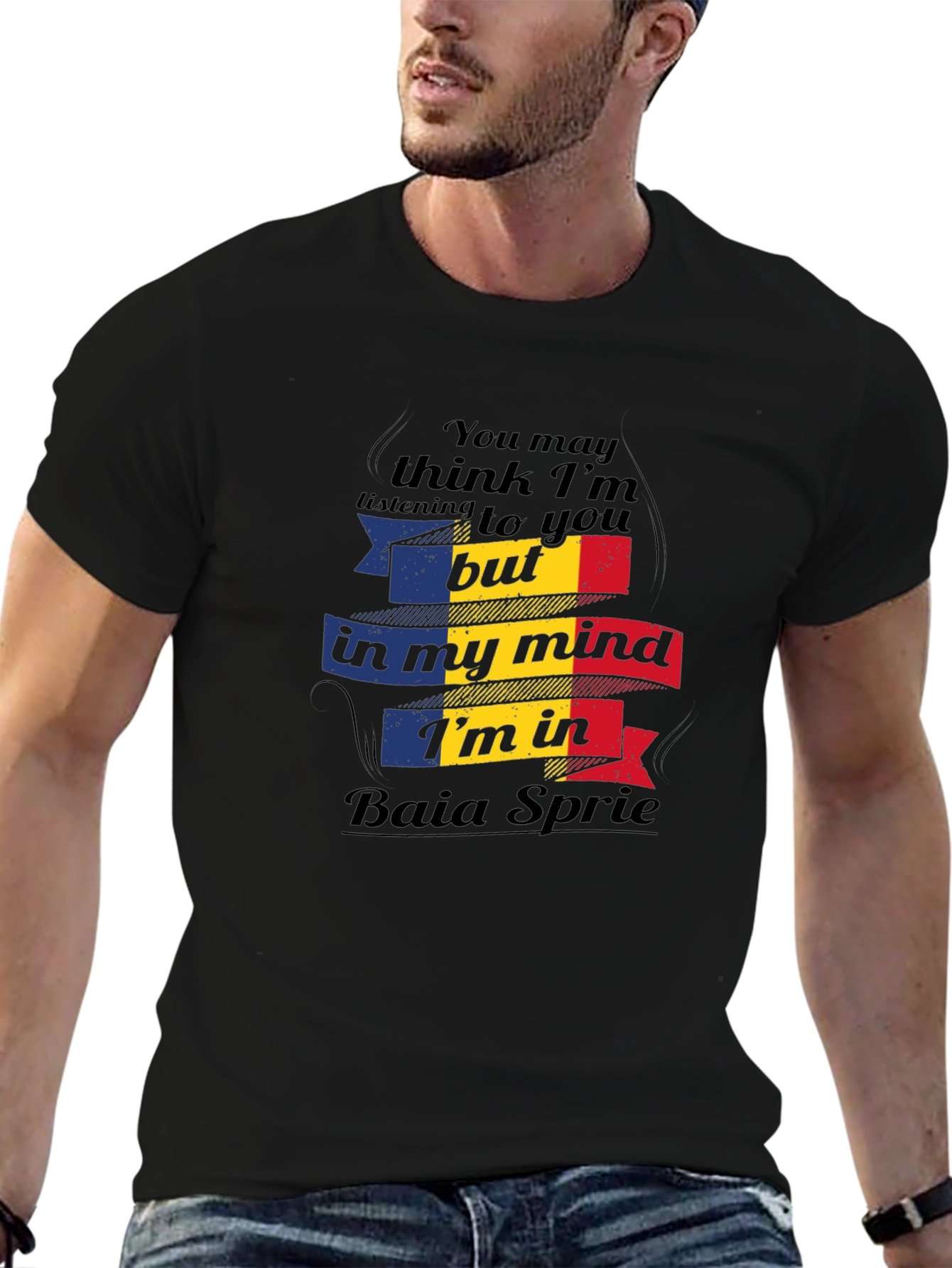 Baia Sprie Mind T-Shirt - Novelty Graphic Tee