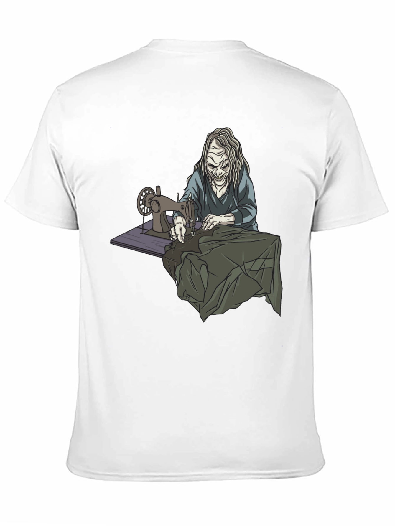 Creepy Seamstress Graphic T-Shirt
