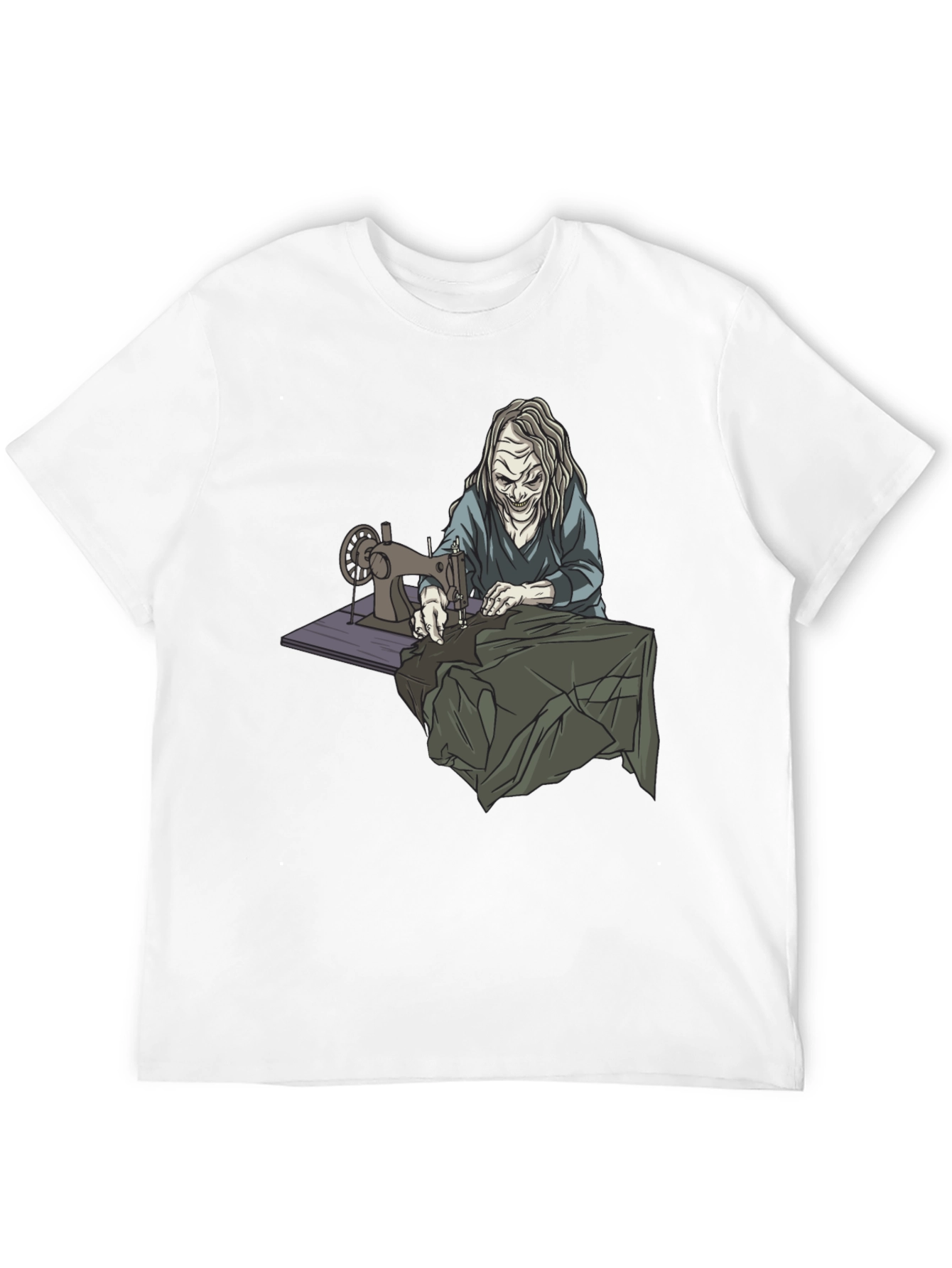 Creepy Seamstress Graphic T-Shirt