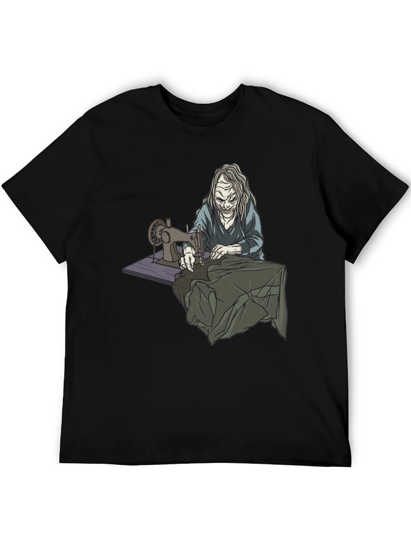 Creepy Seamstress Graphic T-Shirt