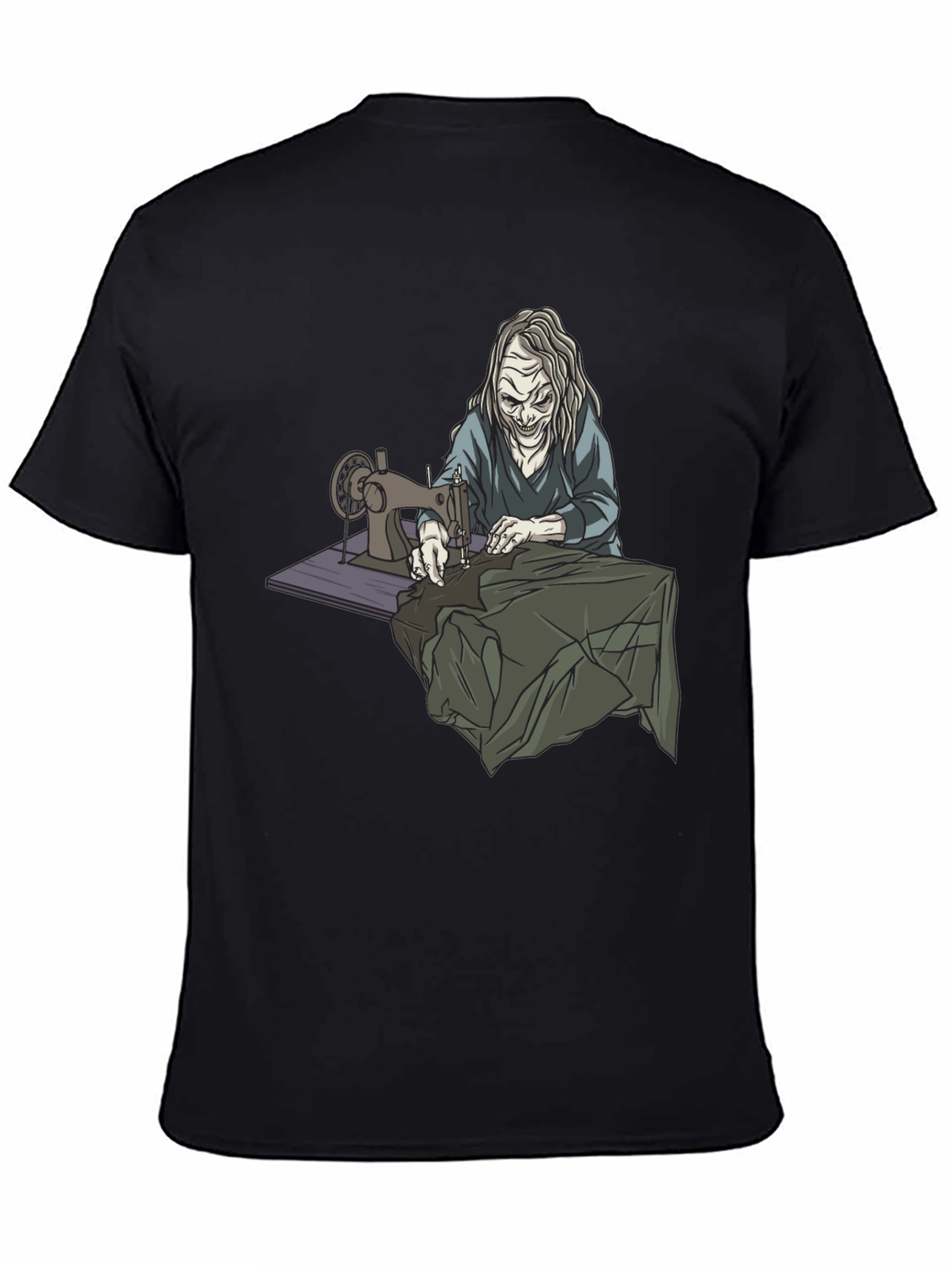 Creepy Seamstress Graphic T-Shirt
