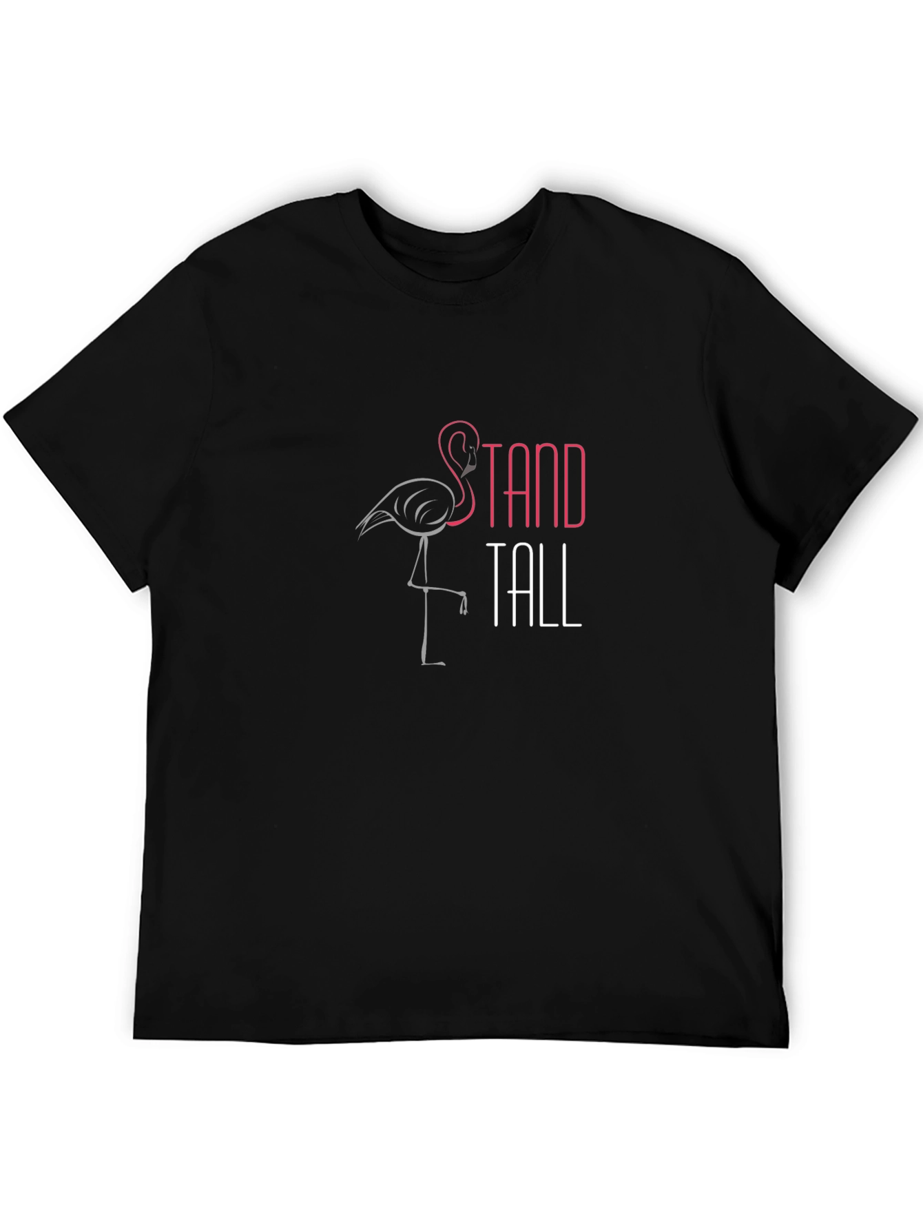 Stand Tall Flamingo Graphic Tee
