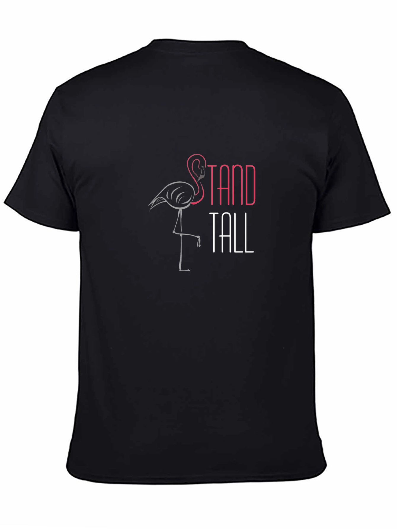 Stand Tall Flamingo Graphic Tee