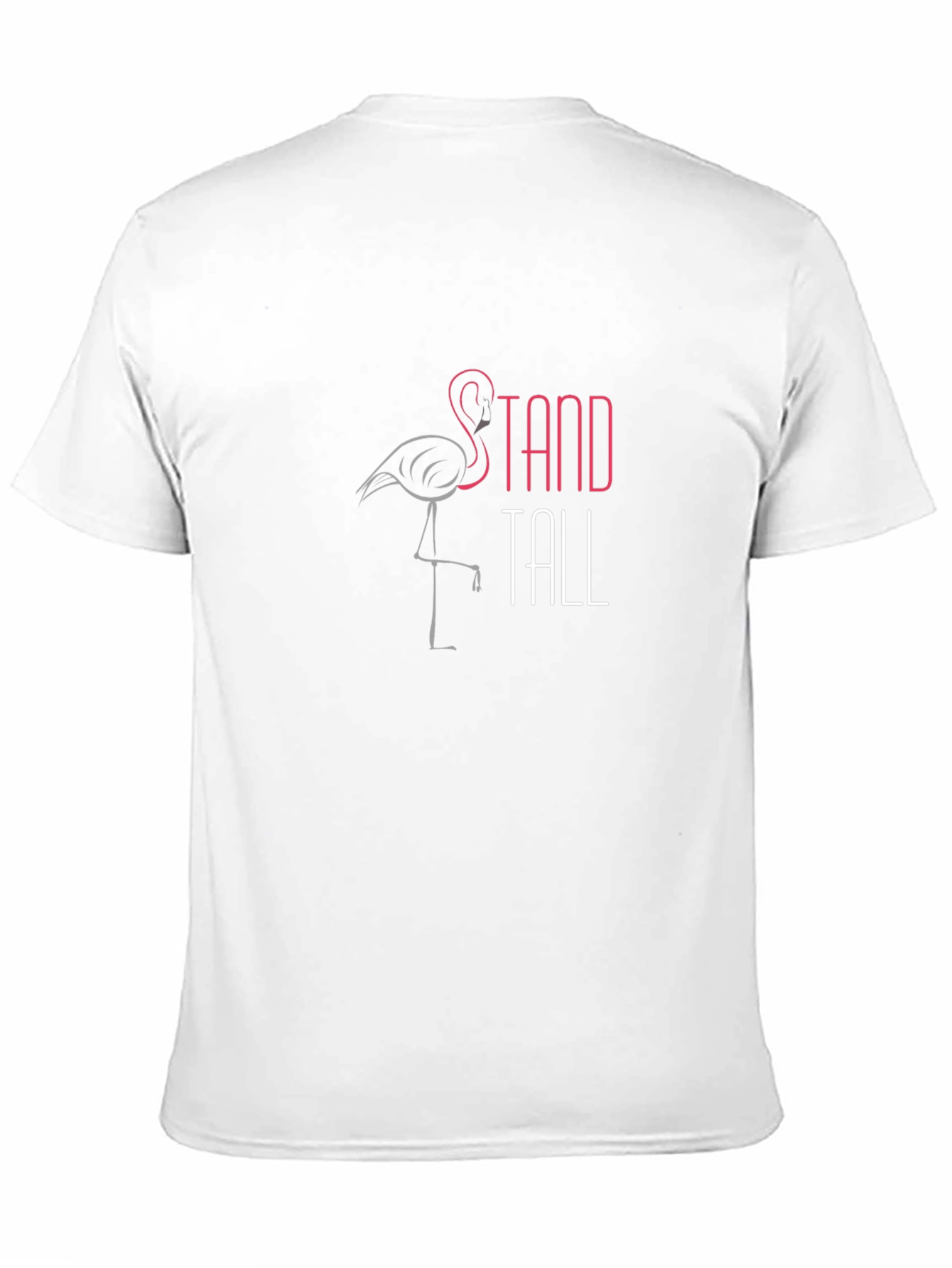 Stand Tall Flamingo Graphic Tee
