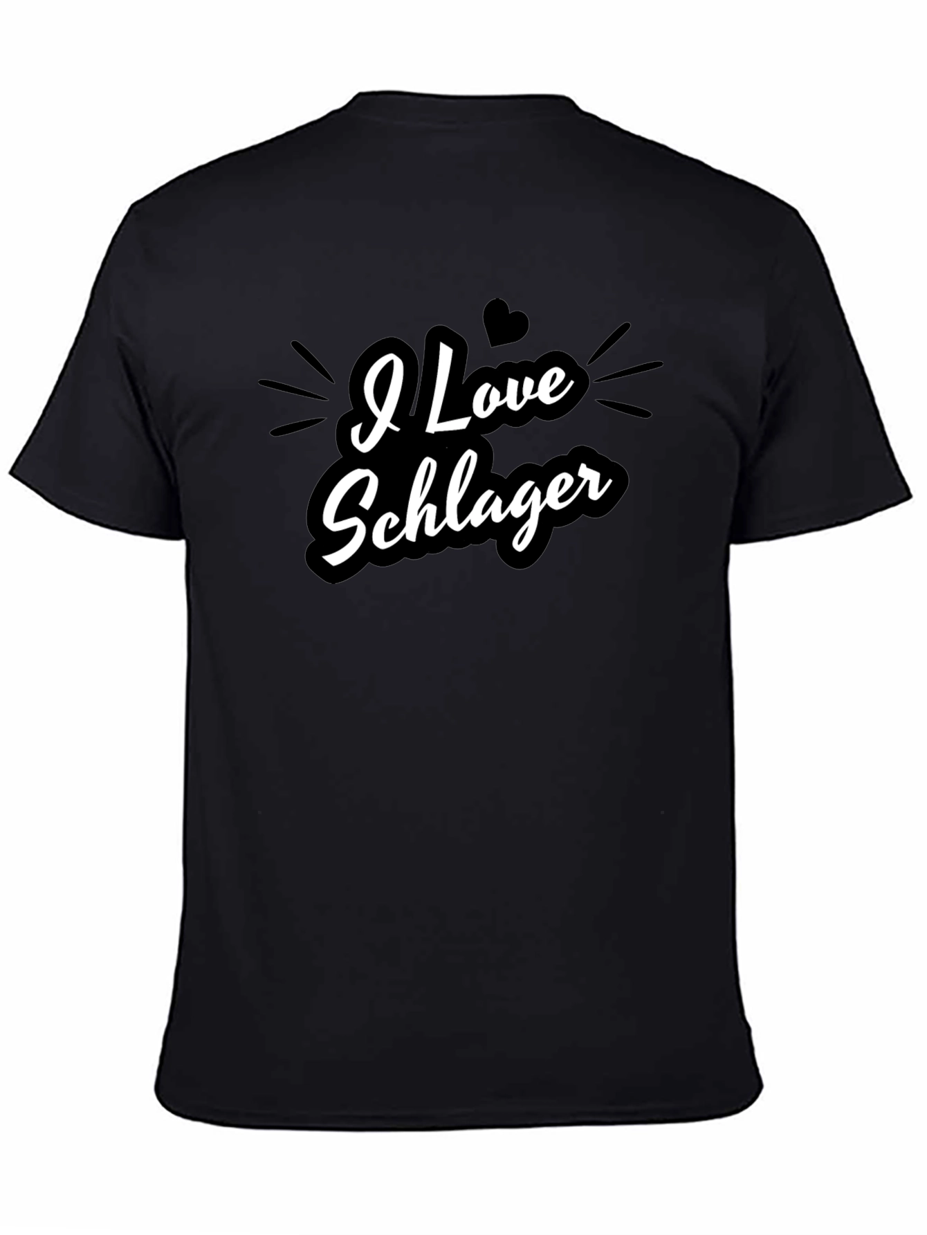 I Love Schlager T-Shirt - Stylish & Fun Design