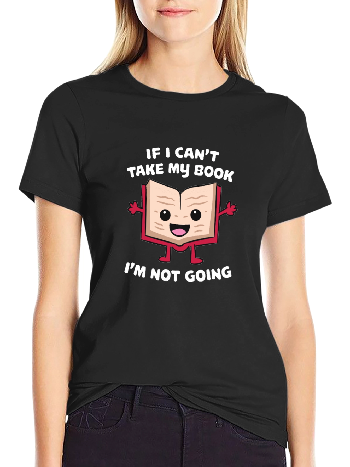 Book Lover T-Shirt: If I Cant Take My Book