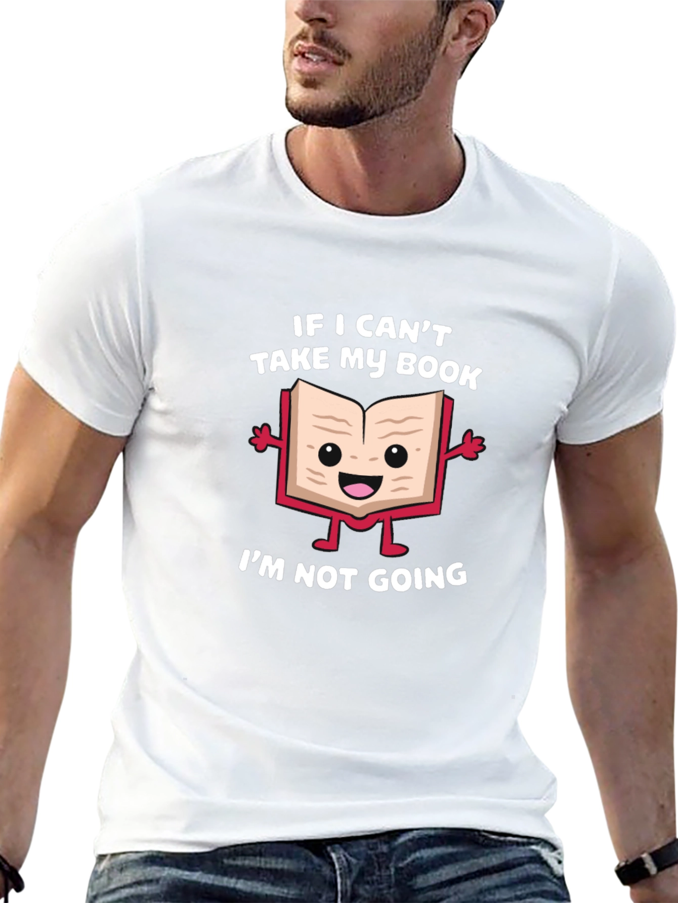 Book Lover T-Shirt: If I Cant Take My Book
