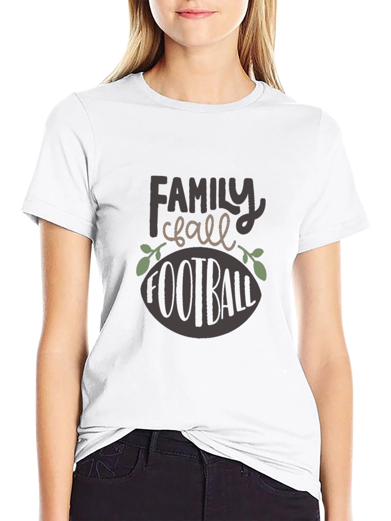 Family Fall Football Graphic Tee - Unisex