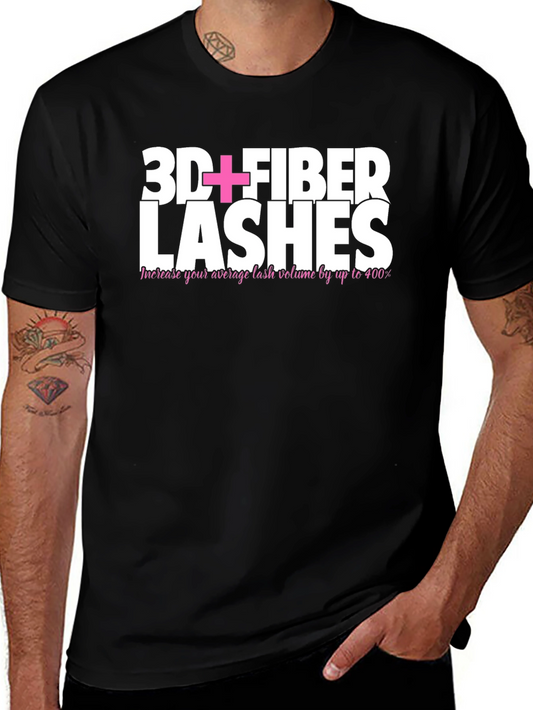 3D Fiber Lashes T-Shirt - Enhance Your Lash Volume