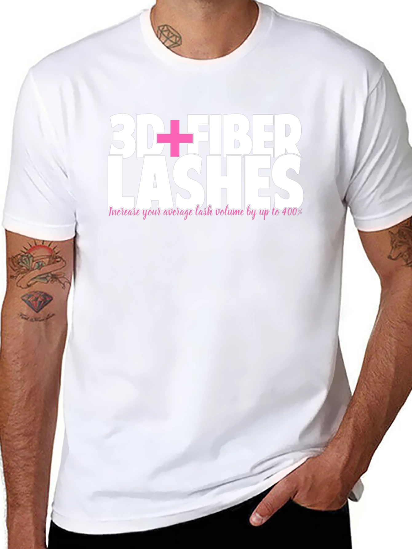3D Fiber Lashes T-Shirt - Enhance Your Lash Volume
