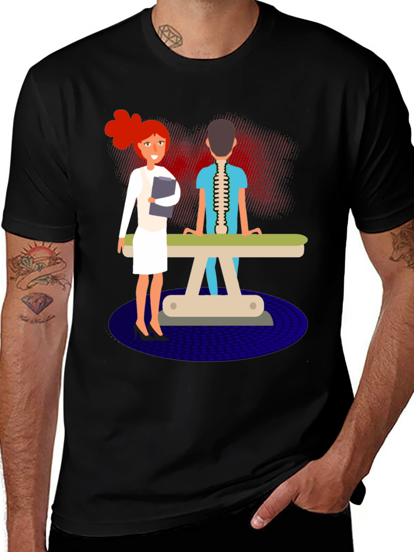 Chiropractor Appointment T-Shirt: Spine Doctor Tee