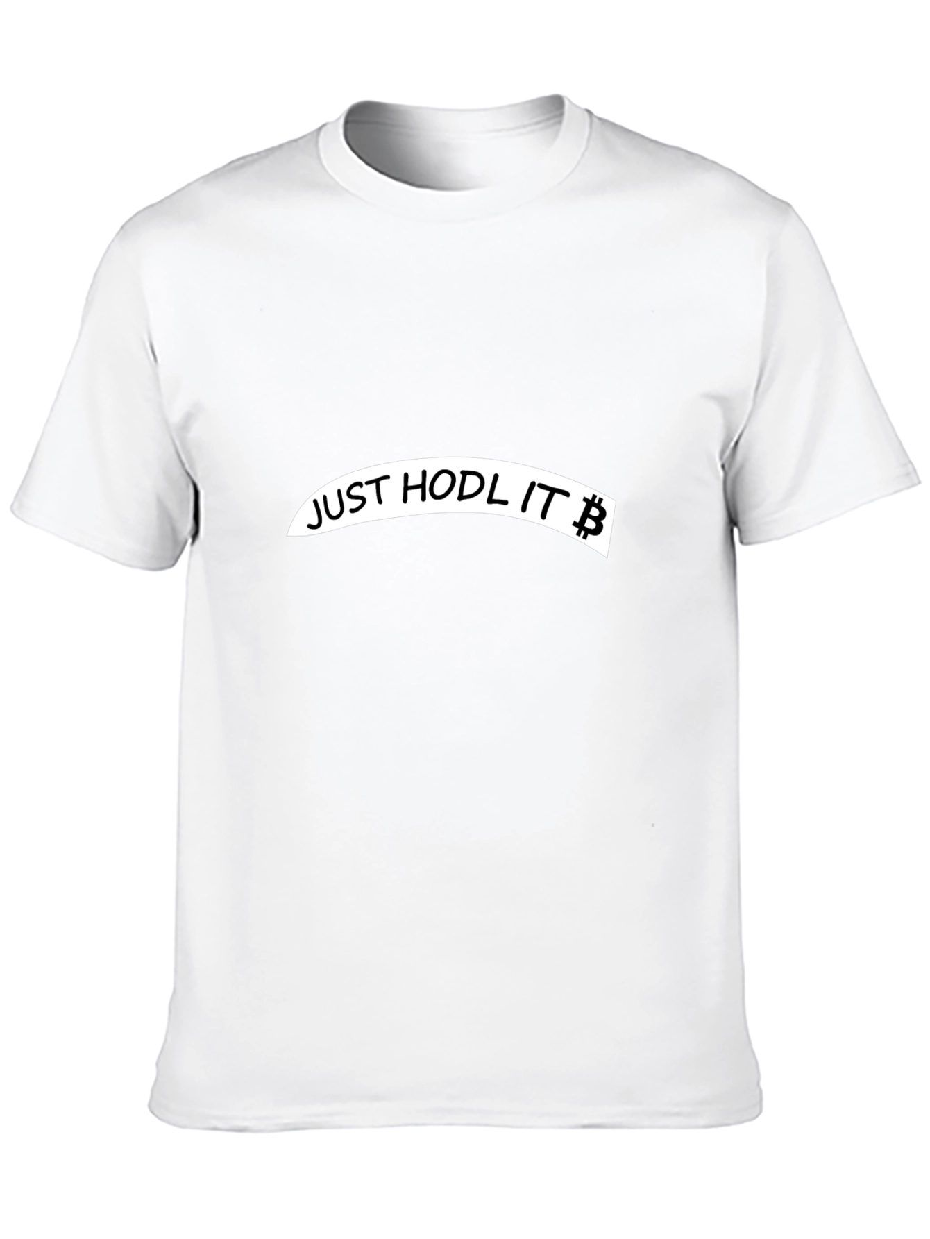 Just HODL IT Bitcoin Black T-Shirt