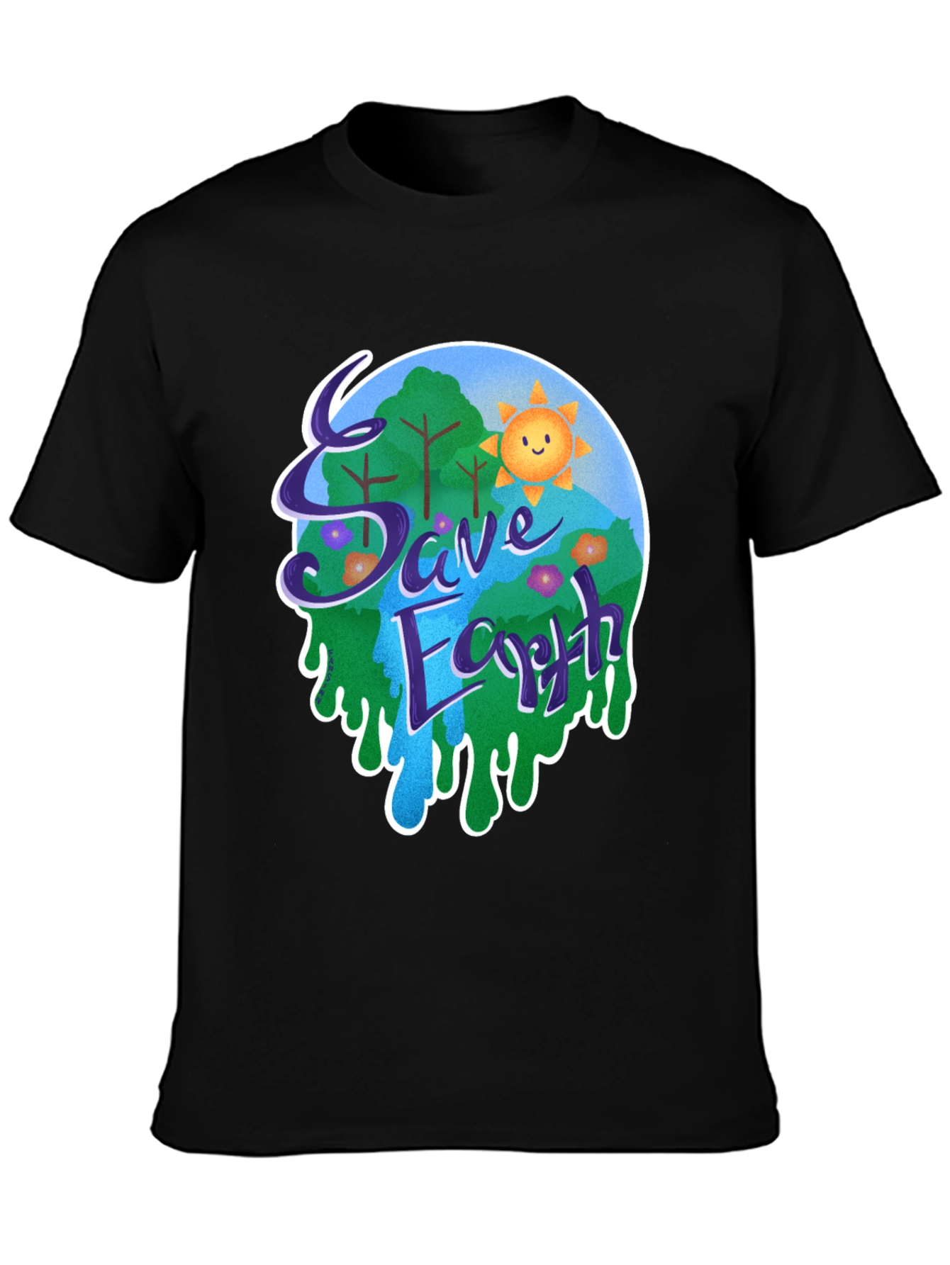 Save Earth Graphic T-Shirt