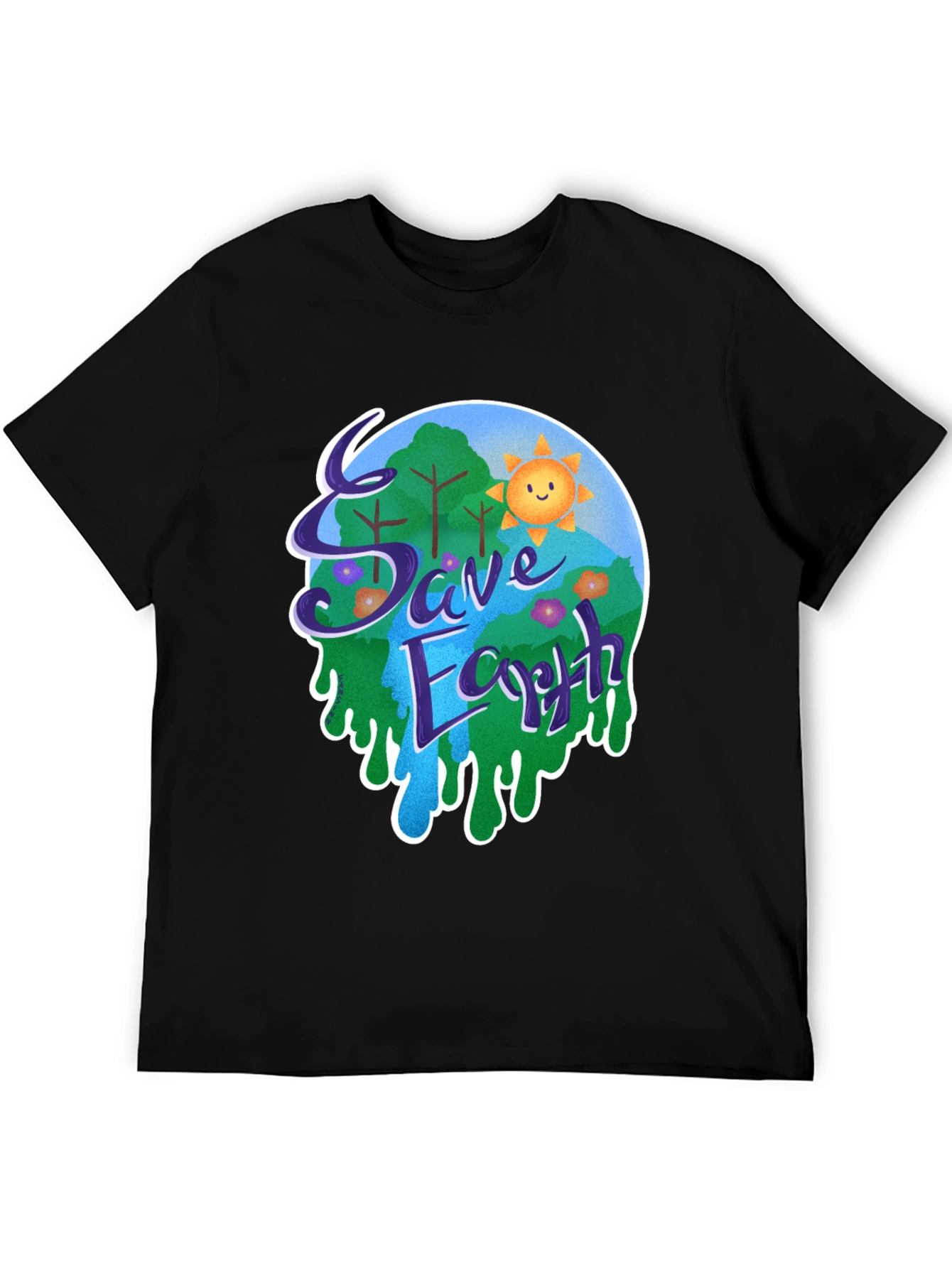 Save Earth Graphic T-Shirt
