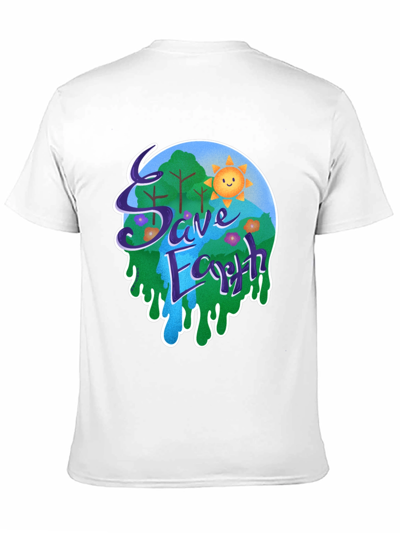 Save Earth Graphic T-Shirt