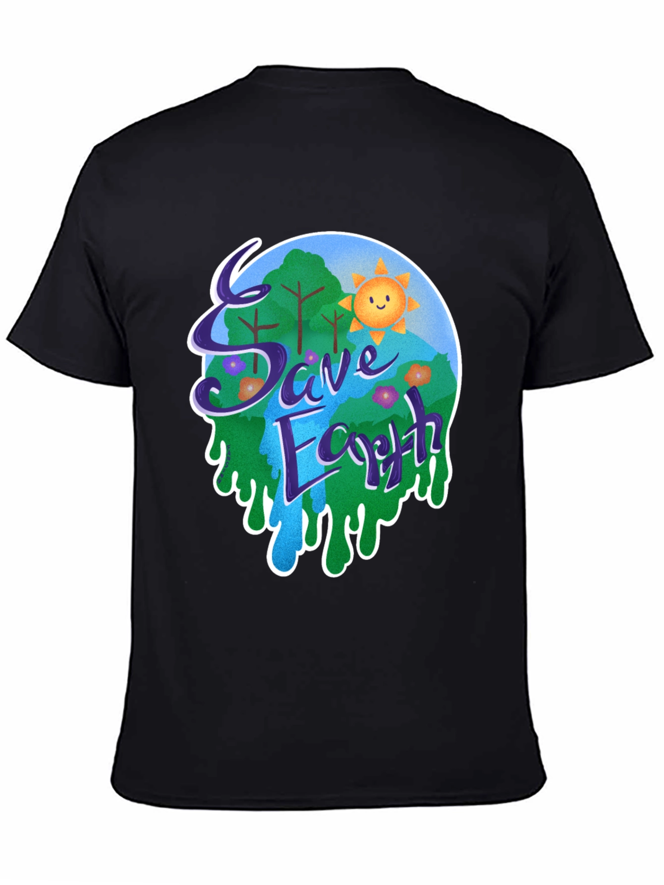 Save Earth Graphic T-Shirt
