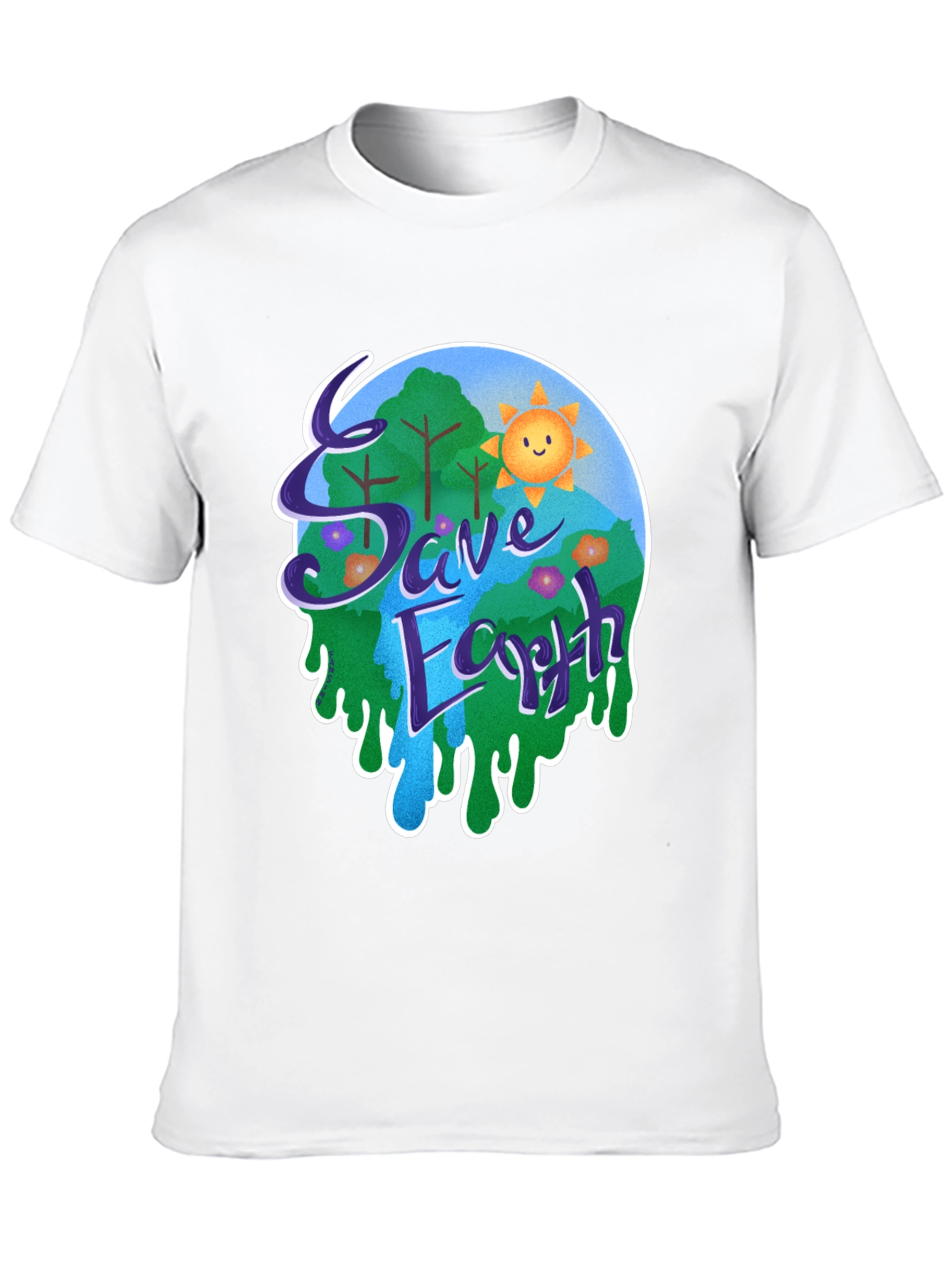 Save Earth Graphic T-Shirt