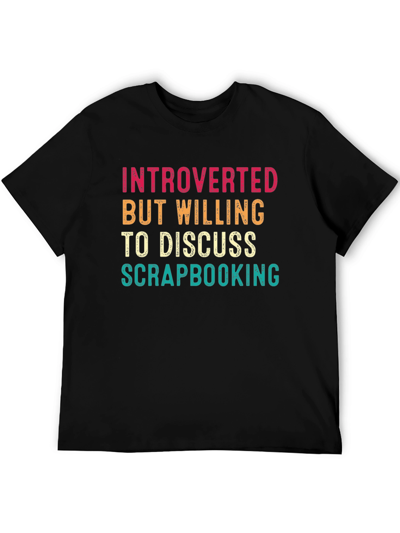Introverted Scrapbooking T-Shirt