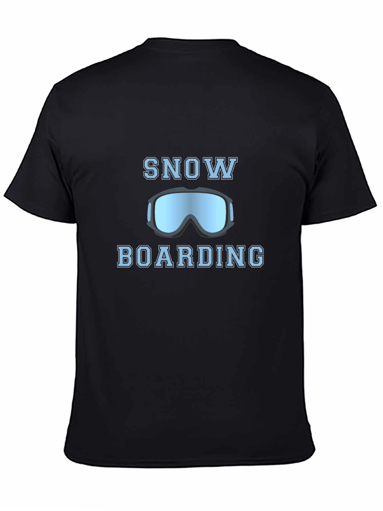 Snowboarding T-Shirt: Cool Goggles Design